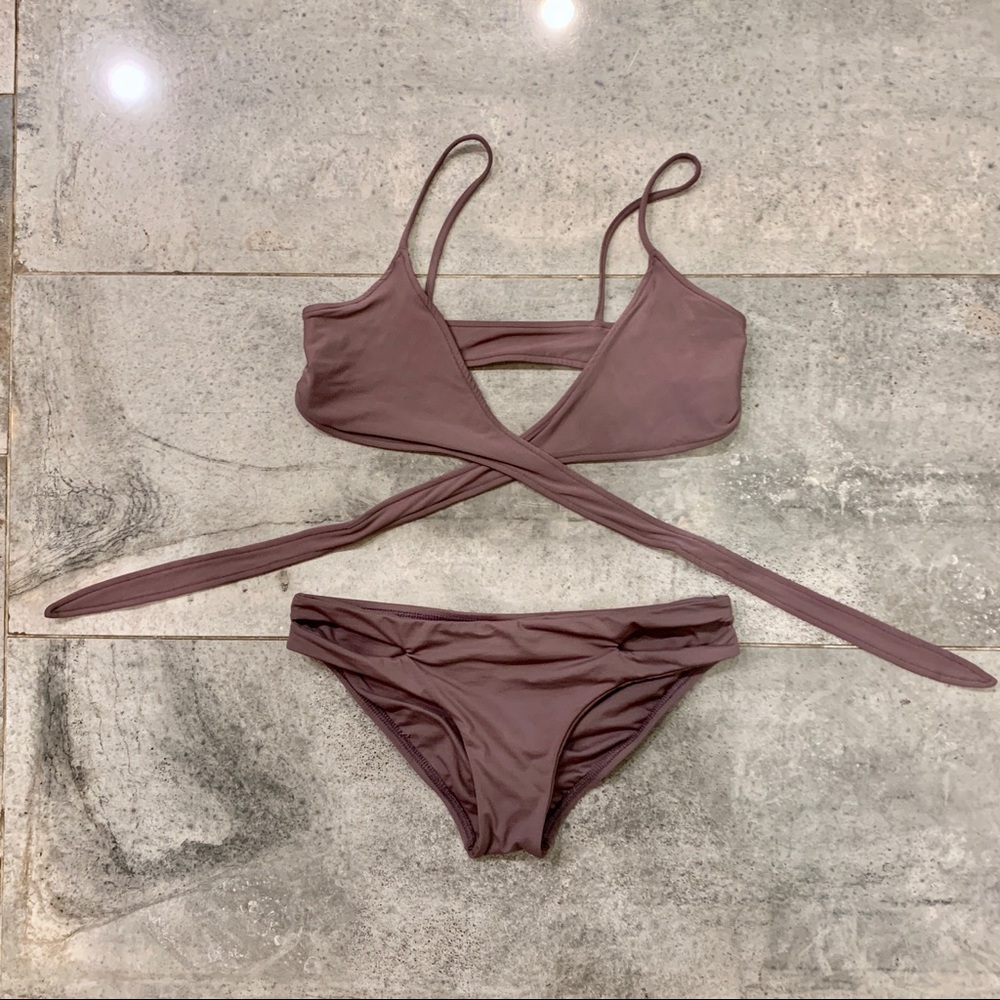 L*space wrap bikini